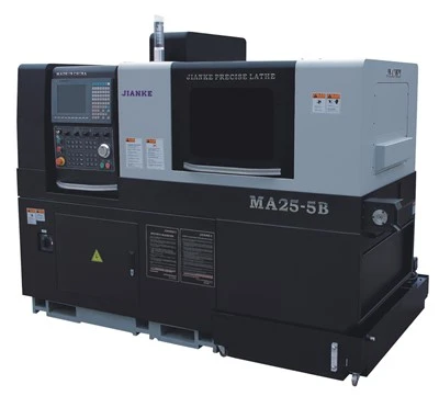 MA25-25B 5 Eksen Çift Milli İsviçre CNC Torna Tezgahı